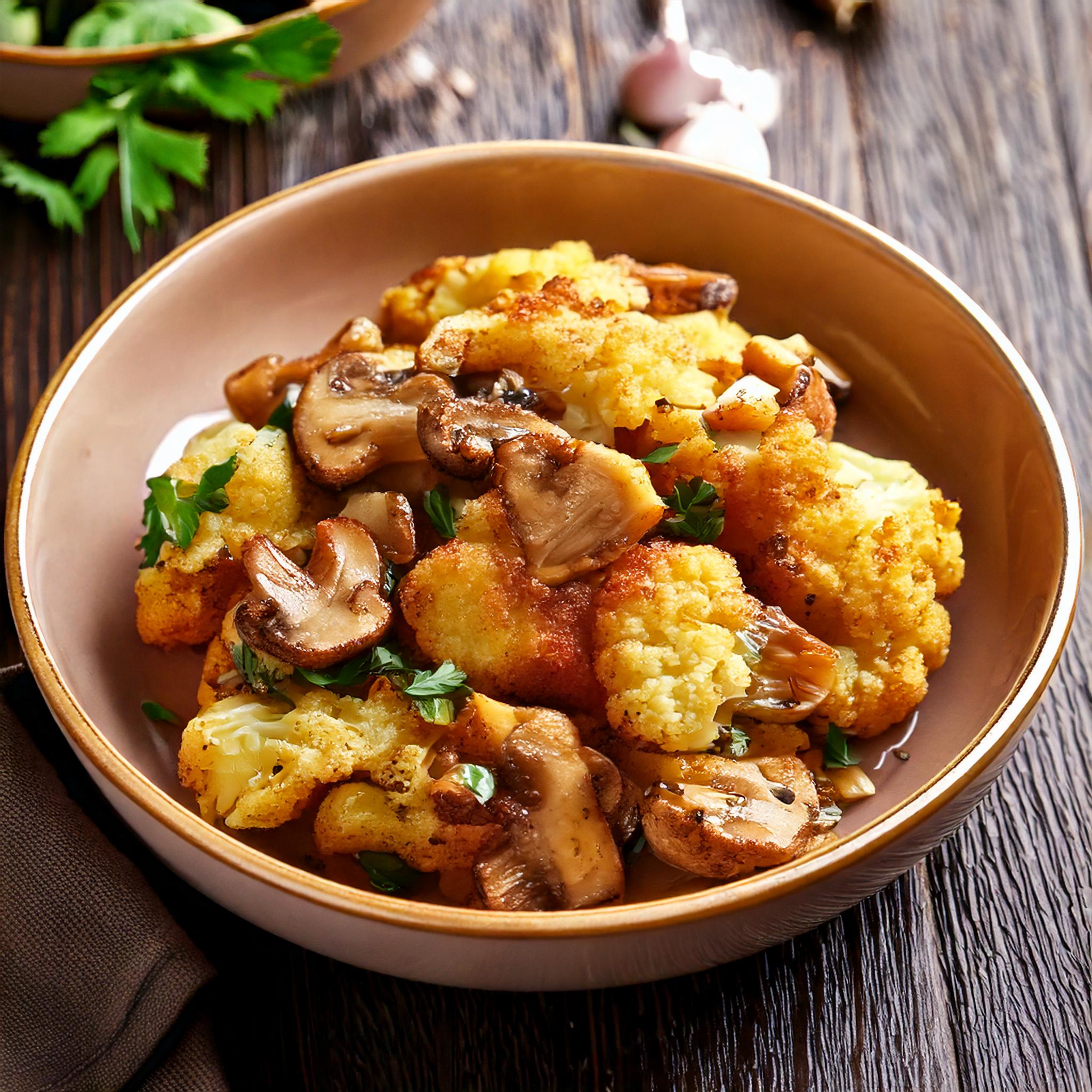 [ Recette ] Choufleur à l’ail et champignons Vivalia — free download
